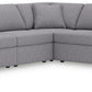 Modmax - L-Shaped Sectional - Granite
