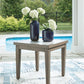 Rainier Ranch - Square End Table - Brown / Beige