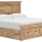 Makidern - Panel Storage Bed