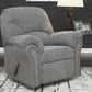 Allmaxx - Pewter - Rocker Recliner