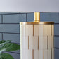 Faridworth - White / Gold Finish - Poly Table Lamp