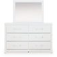 Maeling - Six Drawer Dresser