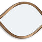 Bartner - Antique Gold Finish - Accent Mirror