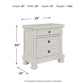 Robbinsdale - Two Drawer Night Stand - Antique White