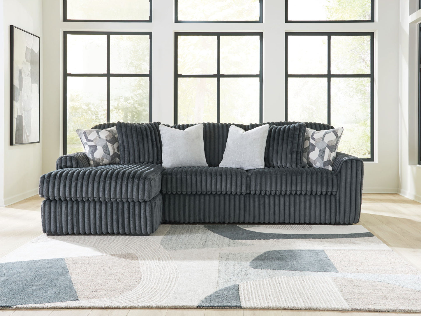 Midnight-Madness - Sectional - Fraser Furniture & Mattresses