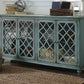 Mirimyn - Antique Teal - Accent Cabinet - Vintage Finish