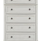 Robbinsdale - Antique White - Five Drawer Chest