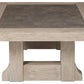 Hennington - Light Brown - Rectangular Cocktail Table