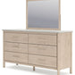 Cadmori - Six Drawer Dresser