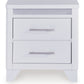 Jarlee - White - Two Drawer Night Stand