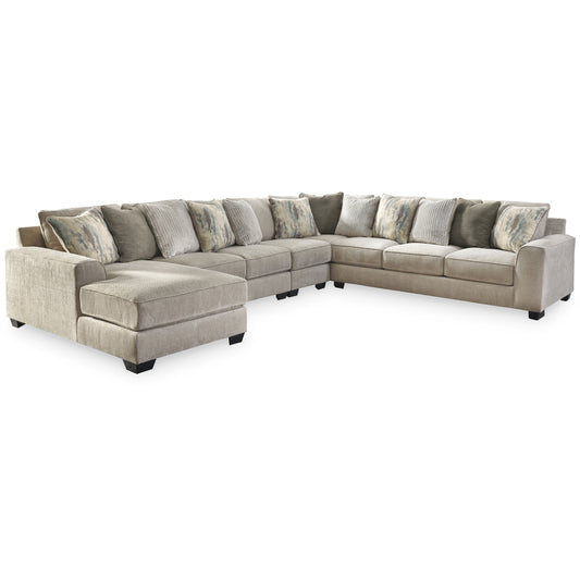 ARDSLEY 4 PC SECTIONAL - PEWTER