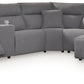 Modmax II - Reclining Sectional - Salt And Pepper