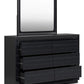 Londer - Black - Dresser And Mirror