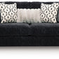 Whitmore Manor - Sofa - Black Pearl