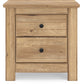 Makidern - Two Drawer Night Stand