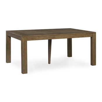Marxmore - Rectangular Dining Room Butterfly Extension Table - Brown - Fraser Furniture & Mattresses
