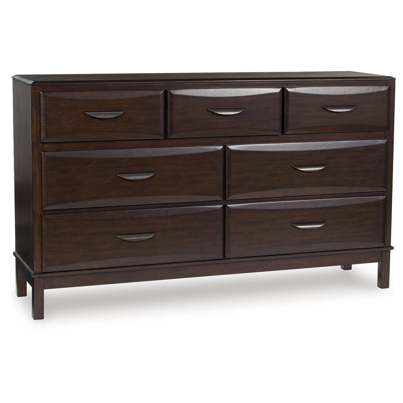 Vanmore - Dark Brown - Dresser