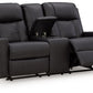 Mackmenville - Double Reclining Loveseat With Console