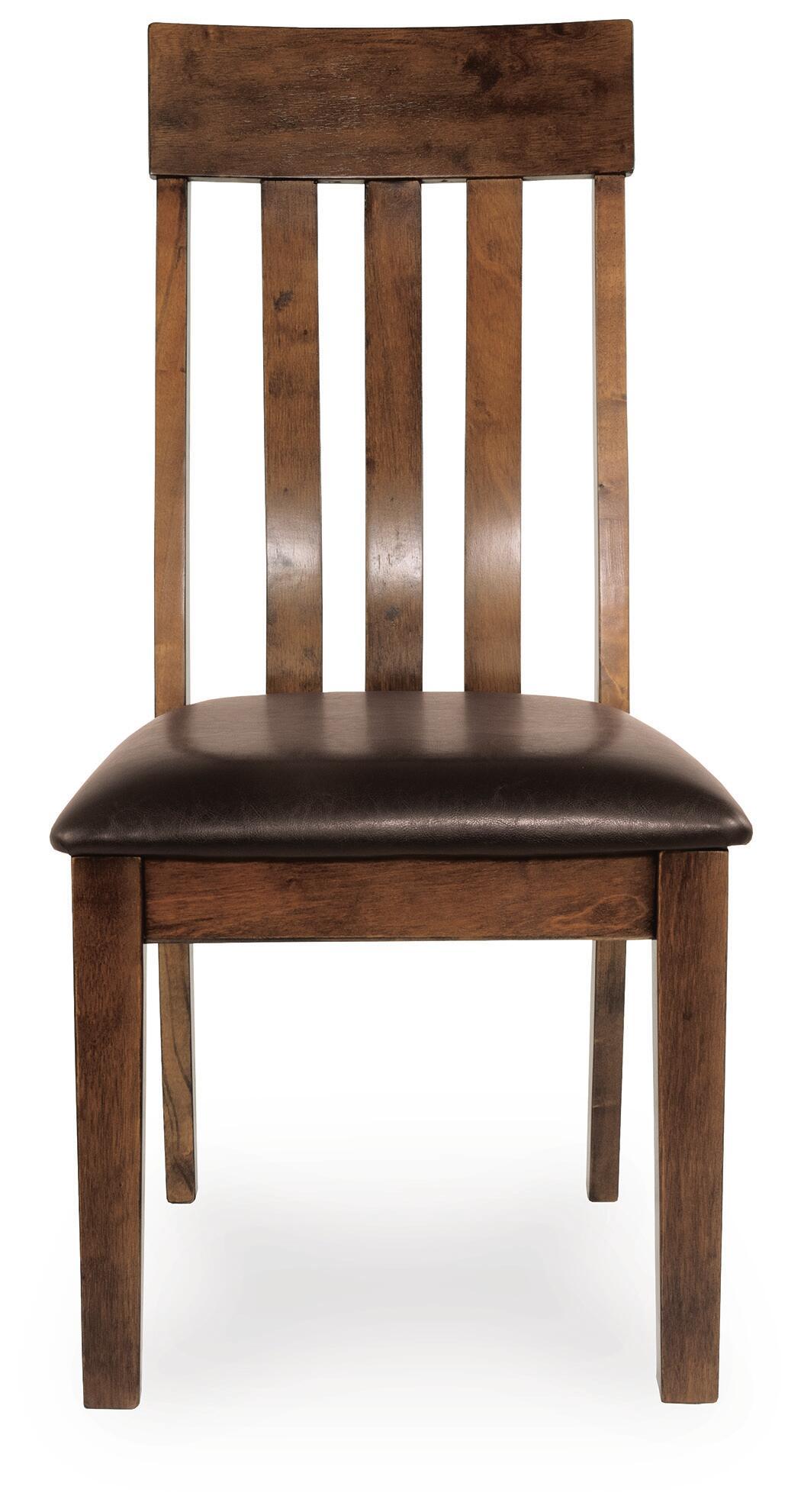 Ralene - Dining UPH Side Chair (Set of 2) - Medium Brown - Fraser Furniture & Mattresses