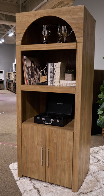 Dovander - Display Cabinet - Brown - Fraser Furniture & Mattresses