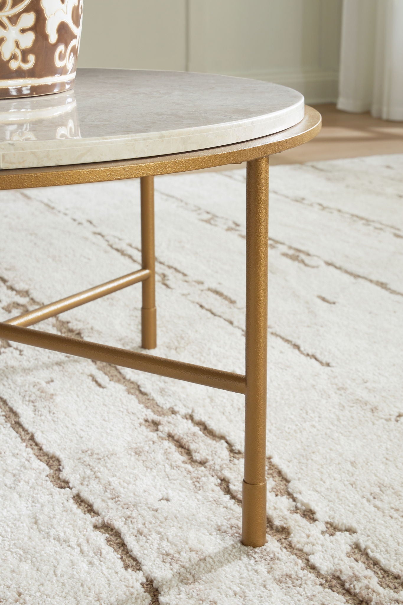 Alben - Round Table - Fraser Furniture & Mattresses