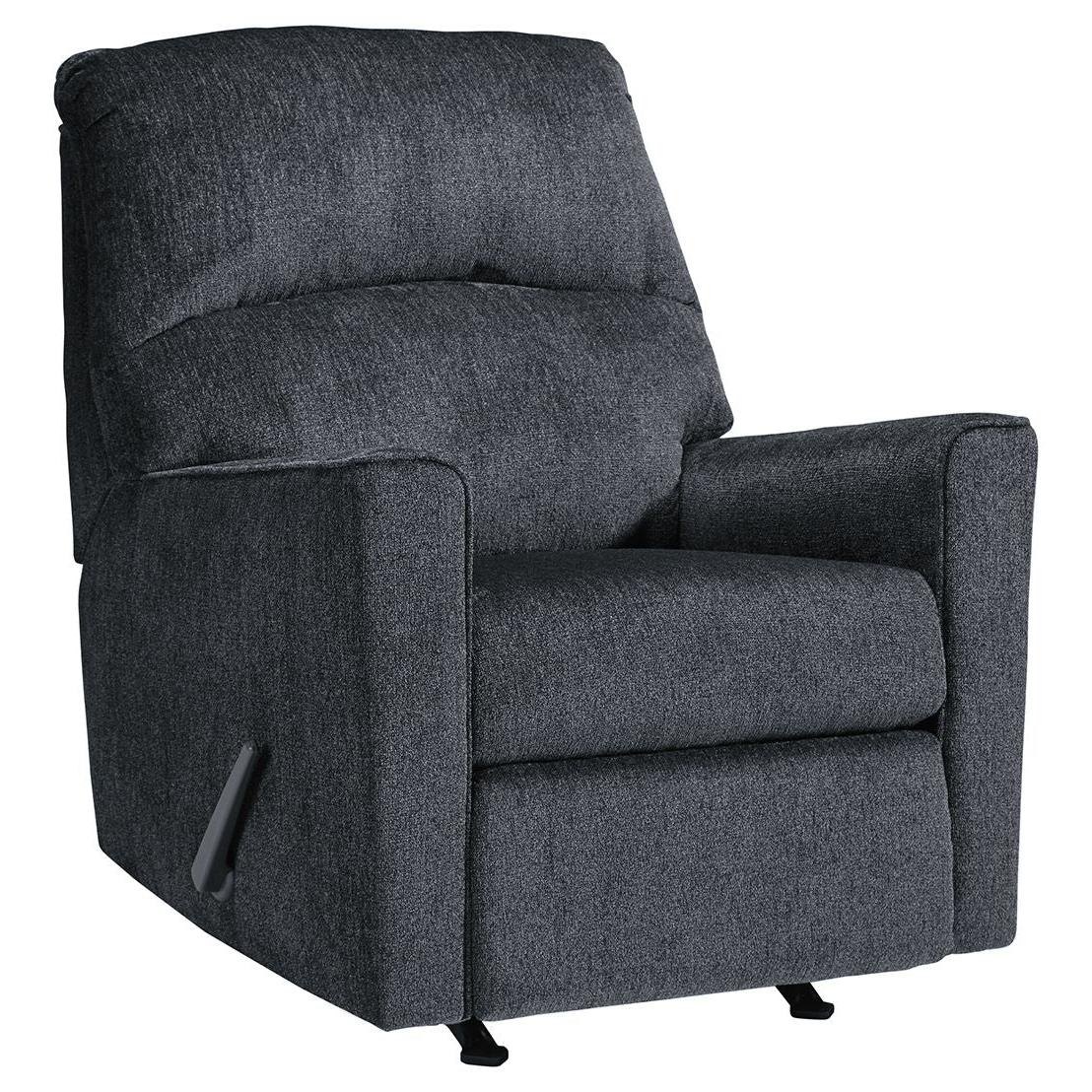 Altari - Slate - Rocker Recliner - Fabric