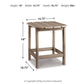 Sundown Treasure - Outdoor End Table - Fraser Furniture & Mattresses