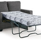 Rannis - Pewter - Twin Sofa Sleeper - Fabric