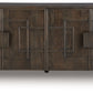 Cato - Dark Brown - Accent Cabinet