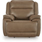 Glencroft - Power Recliner / Adjustable Headrest - Sahara