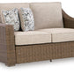 Laguna Heights - Loveseat With Cushion - Beige