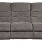 Tulen - Reclining Sofa - Gray