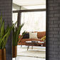 Panchali - Floor Mirror - Brown / Black - Fraser Furniture & Mattresses