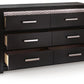 Shoralli - Six Drawer Dresser