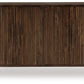 Amickly - Dark Brown - Accent Cabinet