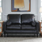 Bryceview - Loveseat - Leather Match - Onyx