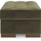 Caspian-Town - Olive - Oversized Accent Ottoman
