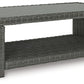Elite Park - Rectangular Cocktail Table - Gray