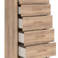 Kinlanni - Five Drawer Chest - Tan