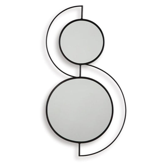 Shayham - Black - Accent Mirror