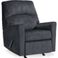 Altari - Rocker Recliner - Fabric - Slate