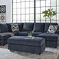 Albar Place - Sectional With Ottoman