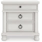 Rowlenstown - Three Drawer Night Stand