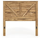 Maystonna - Crossbuck Panel Headboard - Fraser Furniture & Mattresses
