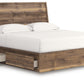Chirason - Panel Bed With Storage