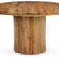 Dressonni - Brown - Round Dining Room Table