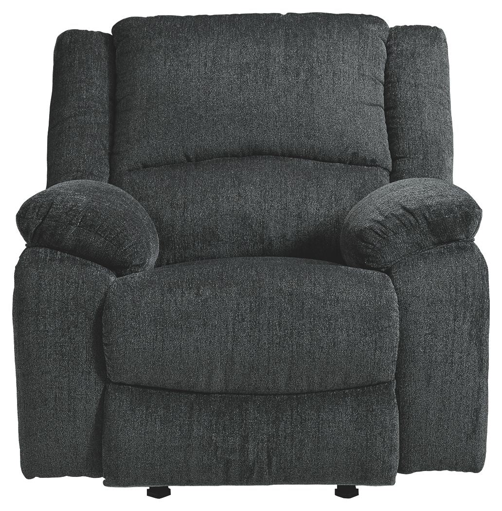 Draycoll - Slate - Rocker Recliner - Fabric