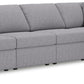 Modmax - L-Shaped Sectional - Granite