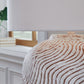 Vien - Terracotta Table Lamp - Distressed White - Fraser Furniture & Mattresses