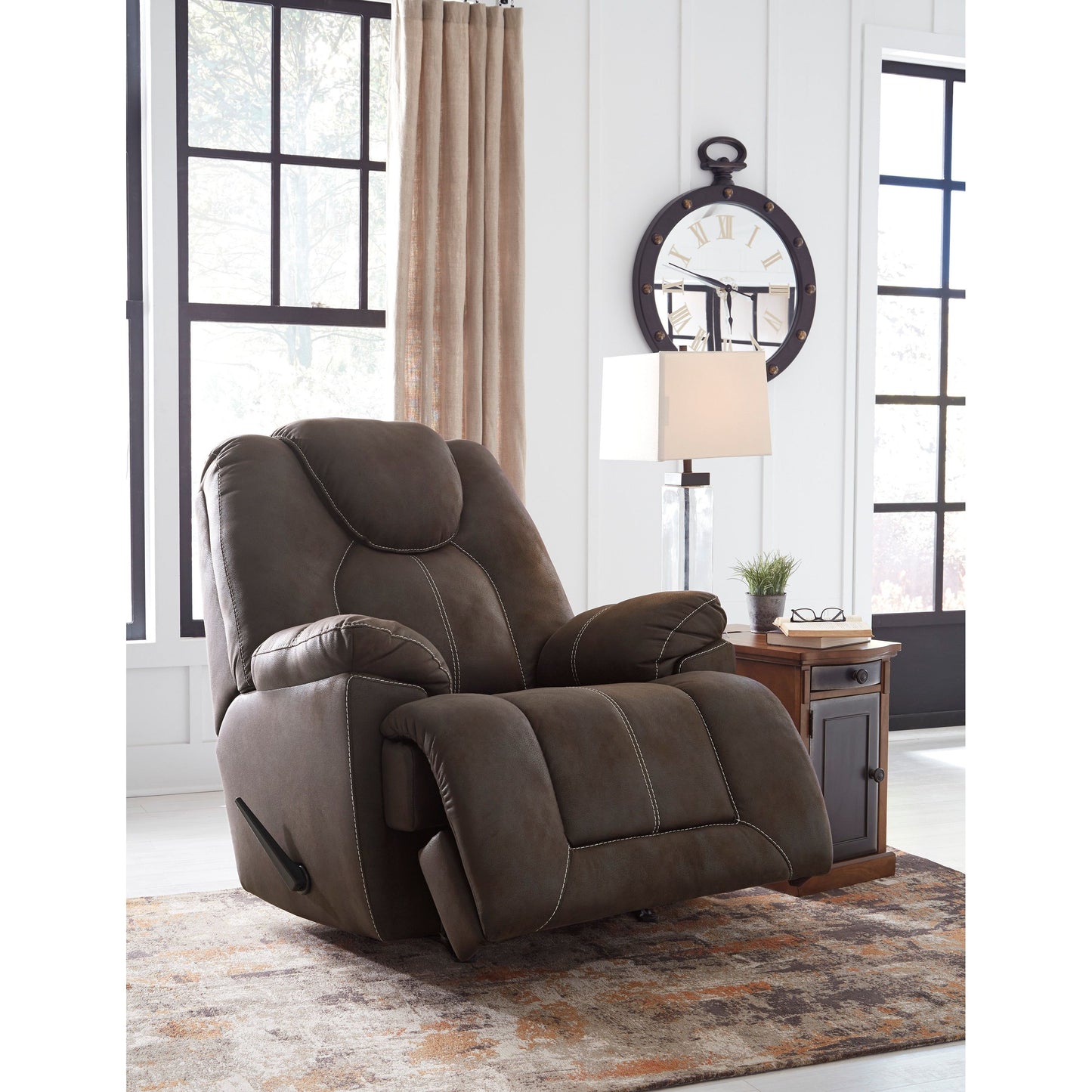 WARRIOR FORTRESS RECLINER - COFFEE